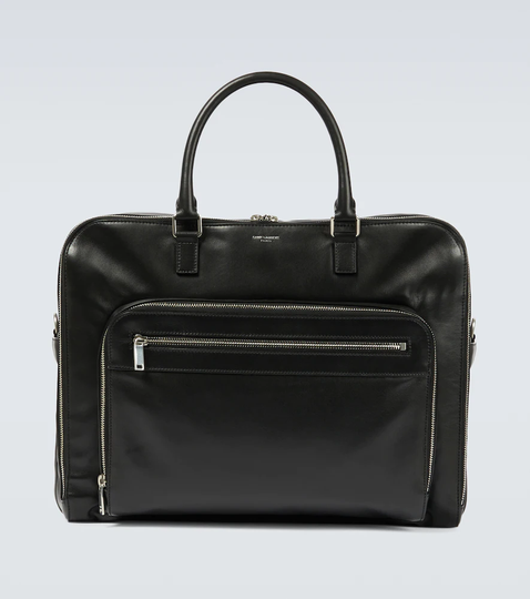 24H Weekender leather travel bag