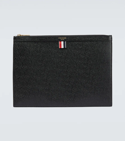 Leather tablet holder