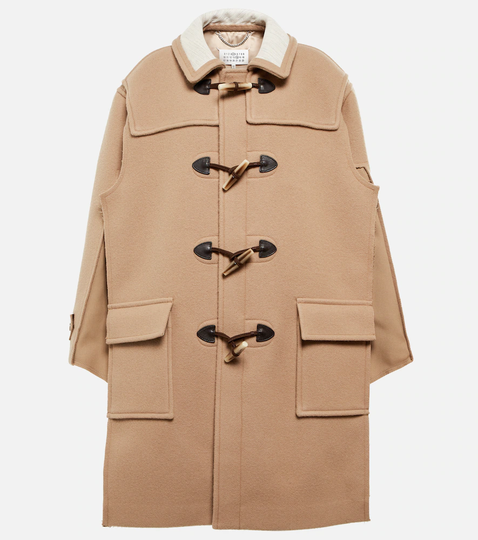 Wool duffle coat