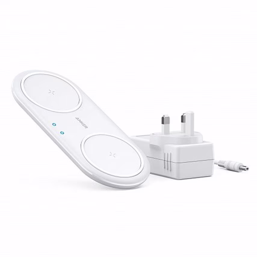 Anker Power Powerwave 10 Dual Pad - UK White