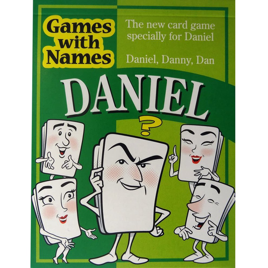 DANIEL'S GAME: The ultimate boys stocking filler for boys or men called Daniel, Danny or Dan.