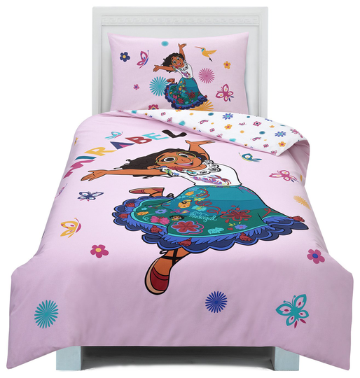 Disney Encanto Kids Multicolored Bedding Set - Single