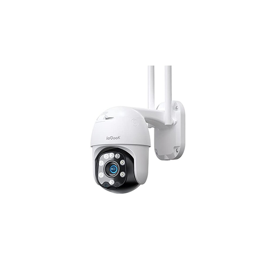 ieGeek 360 CCTV Camera with Color Night Vision, Auto Tracking Security Camera Outdoor with Pan Tilt, 1080P WiFi Wireless PTZ Home IP Camera, Motion