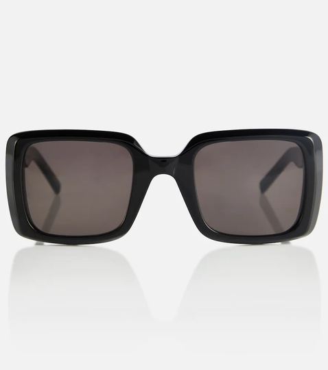 Square acetate sunglasses