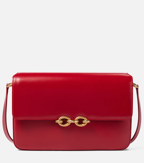 Le Maillon leather shoulder bag