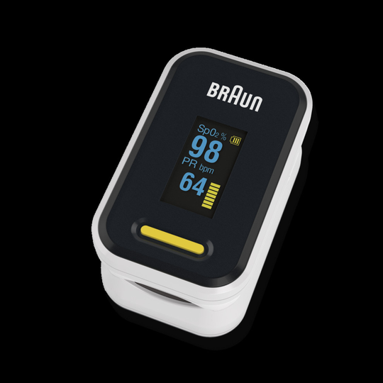Fingertip Pulse Oximeter Oxygen Saturation Meter Spo2 Pr Blood Monitor