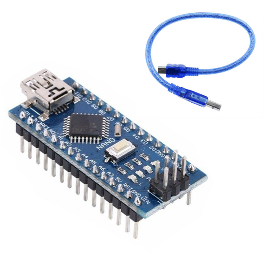 USB Nano V3.0 ATmega328 16M 5V Micro Controller CH340G Board For Arduino