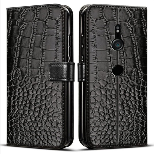 Phone Case for Sony Xperia XZ3,Leather Wallet Full Cover with Card Slots and Kickstand,Flip Protective Case for Sony Xperia XZ3