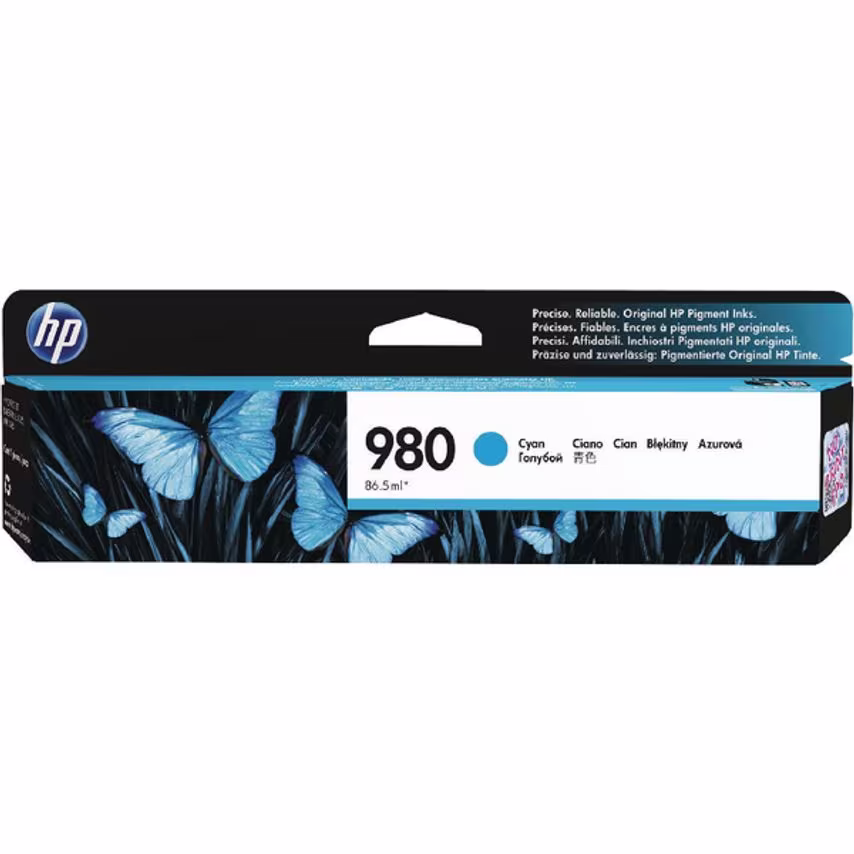 HP D8J07A 980 Cyan Ink 87ml