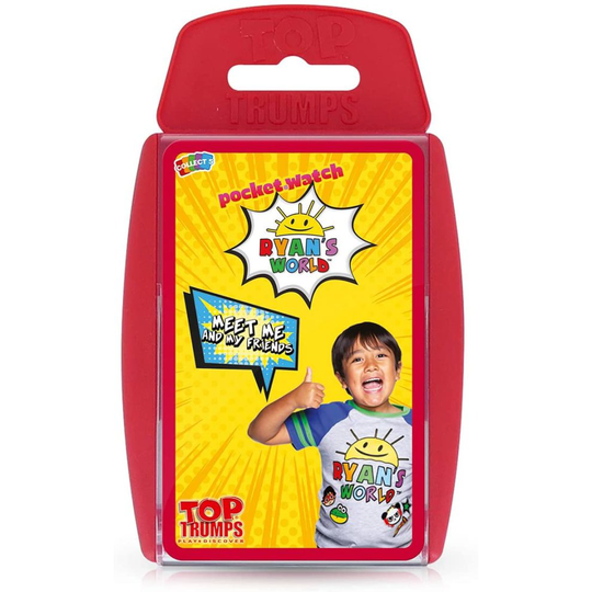 Top Trumps Ryan's World Card Game - Meet Ryan and His Friends