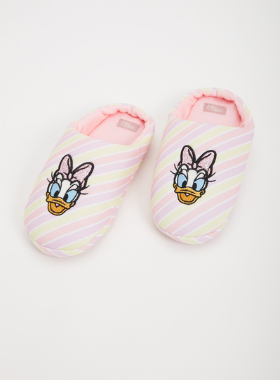 Disney Daisy Duck Pink Slippers - 10-11 Infant