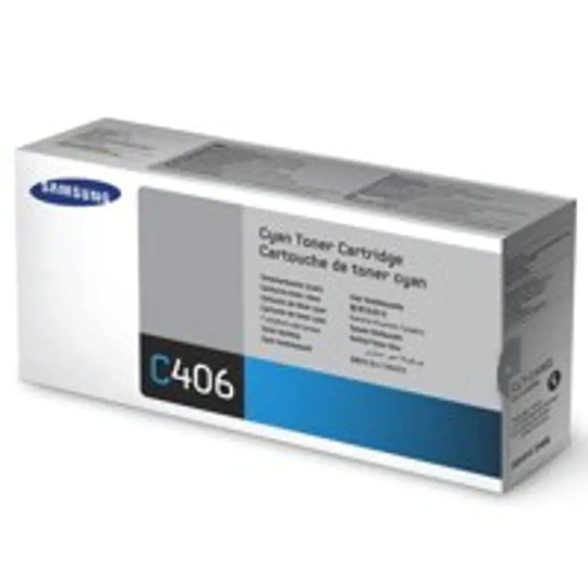HP Samsung Samsung CLTC406S Cyan Toner Cartridge 1K pages - ST984A