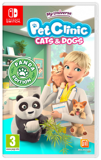 My Universe Pet Clinic Cats & Dogs Panda Ed Switch Game