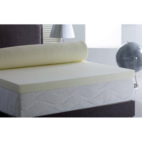 (Small Double) Memory Foam Basic Mattress Topper 5000, 5cm Deep