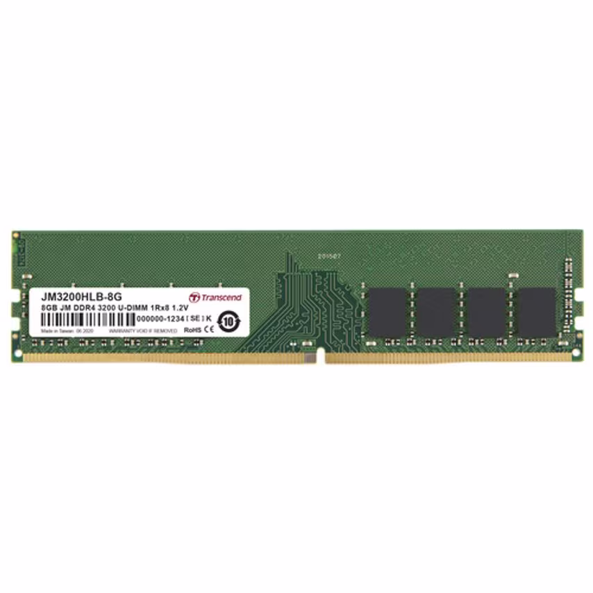 Transcend Memory General 8GB JM DDR4 3200MHZ U-DIMMCL19 1.2V