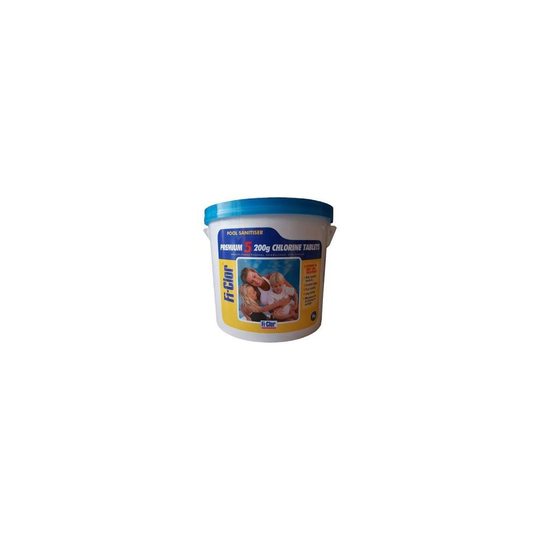 Fi-Clor Premium 5 'Easy' 200gm Chlorine Tablets 5kg