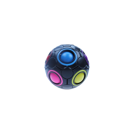 (Black) 3D Puzzle Fidget Colour Ball
