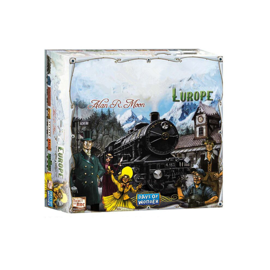 Ticket To Ride Europe-Family Party Board Games