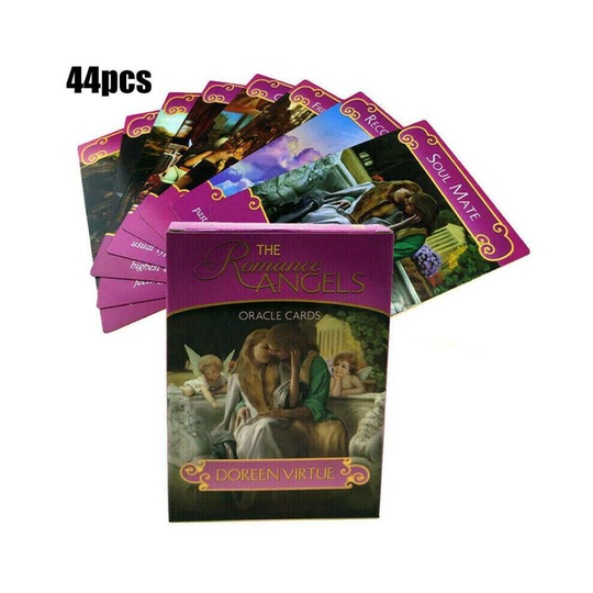 44pcs Romance Angel Oracle Cards Tarot Game Card Set Gift Toy Gift