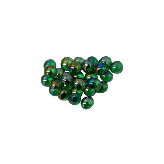 Gaming Stone Colors Crystal Green Iridized