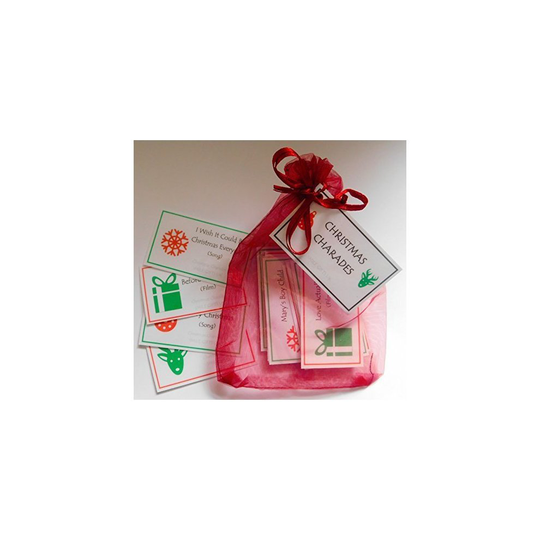 Christmas Charade game - Excelent for Christmas party, christmas day game, game for family