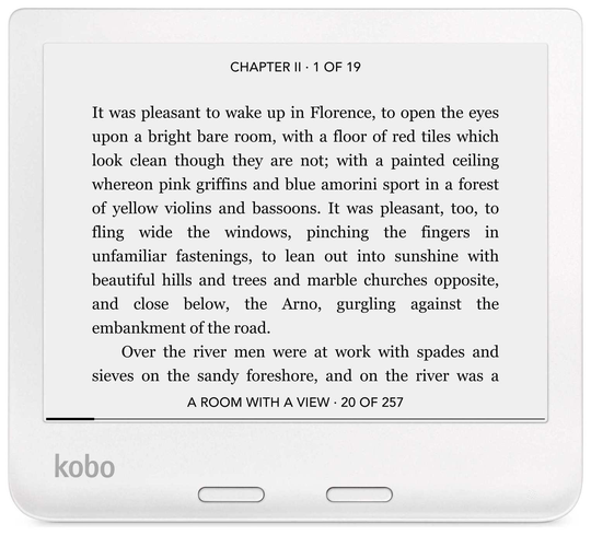 Kobo Libra 2 32GB Wi-Fi E-Reader - White