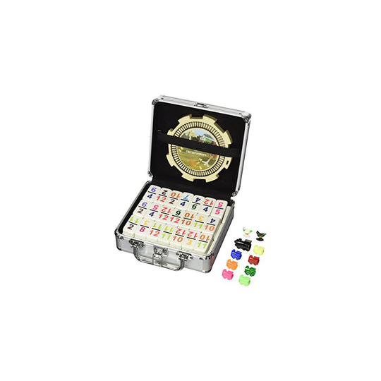 Double 12 Numeral Pro Size Mexican Train & chicken Domino Set