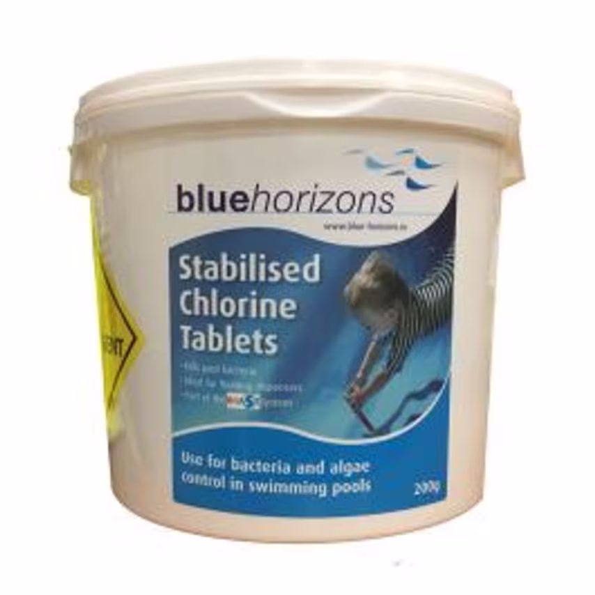 Blue Horizons Large Chlorine 200g Tablets 5kg 5kg