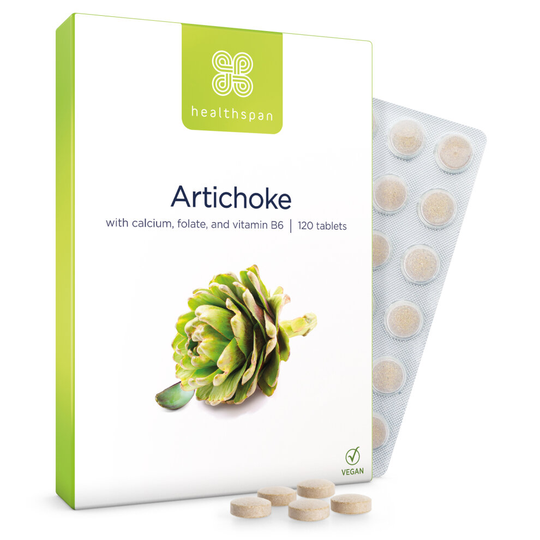Healthspan Artichoke Extract 360mg, 120 Tablets, Digestive Health