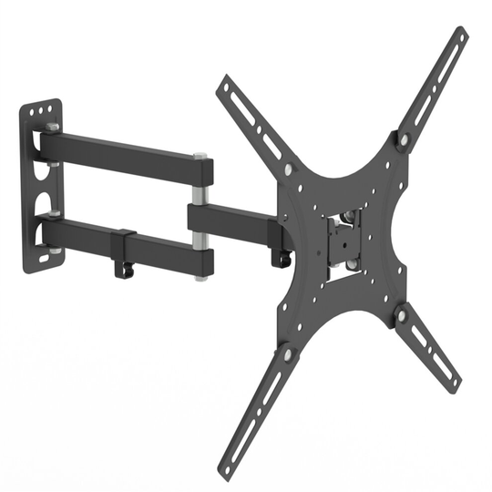 LEADZM 26-55" Adjustable Wall Mount Bracket Rotatable TV Stand TMX400 with Spirit Level