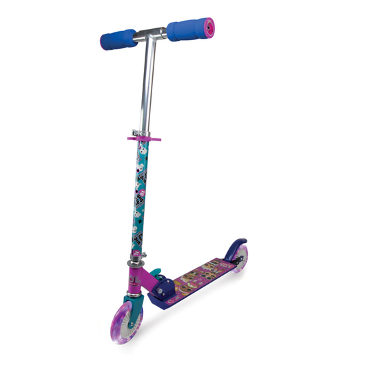 Lol Surprise Glitter 01 Children's Two-Wheel Inline Scooter With Led Wheels OLOL112-LED