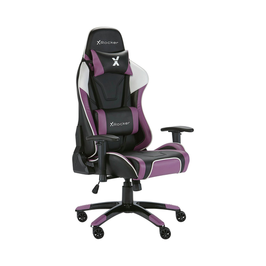 X Rocker Agility Sport Office Gaming Chair - Purple