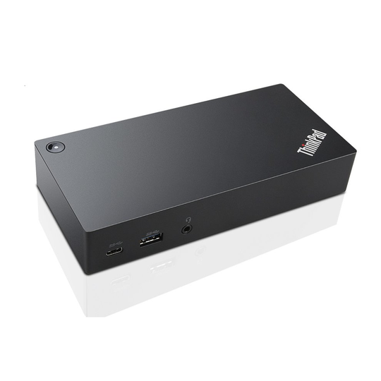 Lenovo 40A90090UK USB 3.0 (3.1 Gen 1) Type-C Black