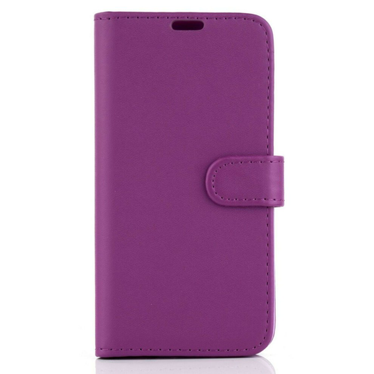 For Samsung Galaxy J4 Plus Phone Case, Cover, Wallet, Slots, PU Leather / Gel - Purple