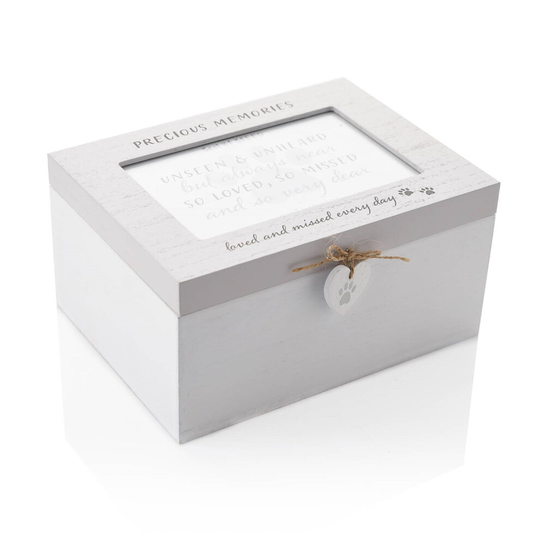 Widdop Best of Breed Pet Dog Memorial Keepsake Precious Memories Box