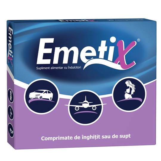 Emetix, 30 tablets, Fiterman nausea and vomiting, motion sickness