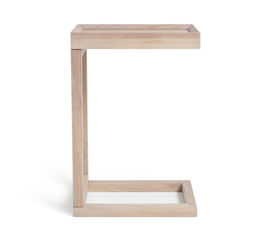 Habitat Halden C Shaped Side Table - Ash Veneer