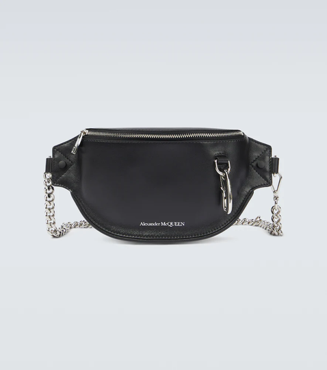 Leather belt bag