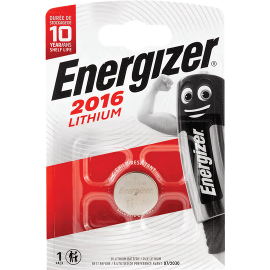 Energizer CR2016 3V Lithium Coin Battery