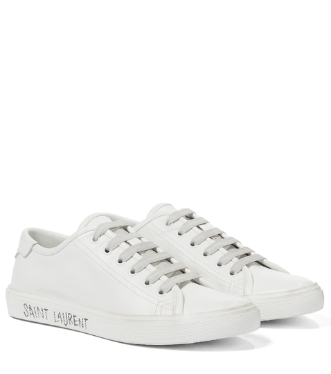 Malibu leather sneakers