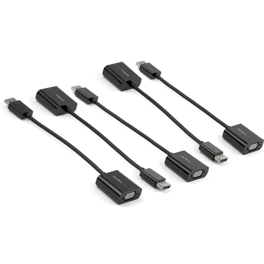 Startech 1920x1200 DisplayPort to VGA Adapter x5- you get 2
