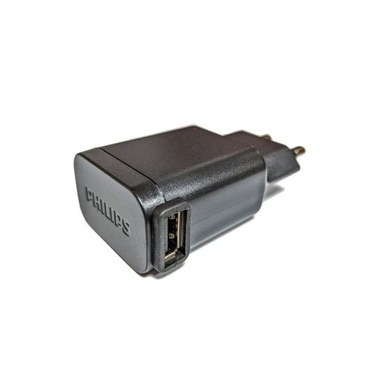 Philips Black USB UK 2 pin wall charger for Sonicare HX9* (see description)