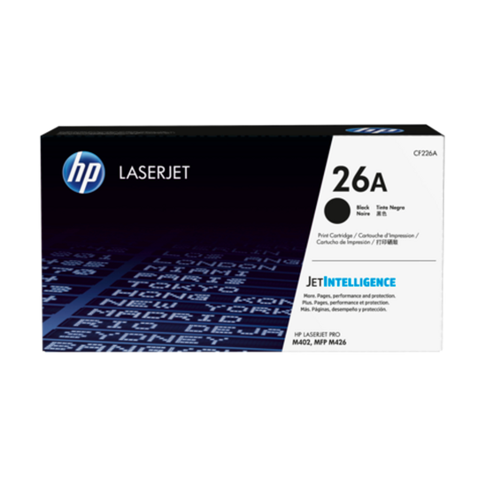 HP HP 26A Black Standard Capacity Toner 3.1K pages for HP LaserJet Pro M402/M426