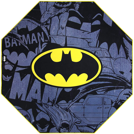 Subsonic Gaming Floor Mat Batman, Non-Slip Gamer Floor Chair Rug Games