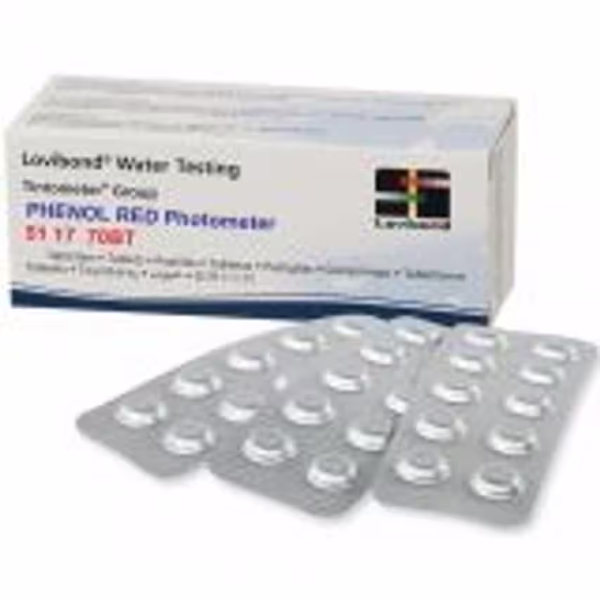 Lovibond Photometer Phenol Red Test Tablets 100 Tabs
