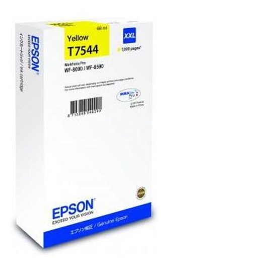 Epson Epson T7544 Yellow Ink Cartridge 69ml - C13T754440