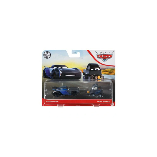 Disney Mattel Jackson Storm & Laura Spinwell 1:55 Diecast Vehicle