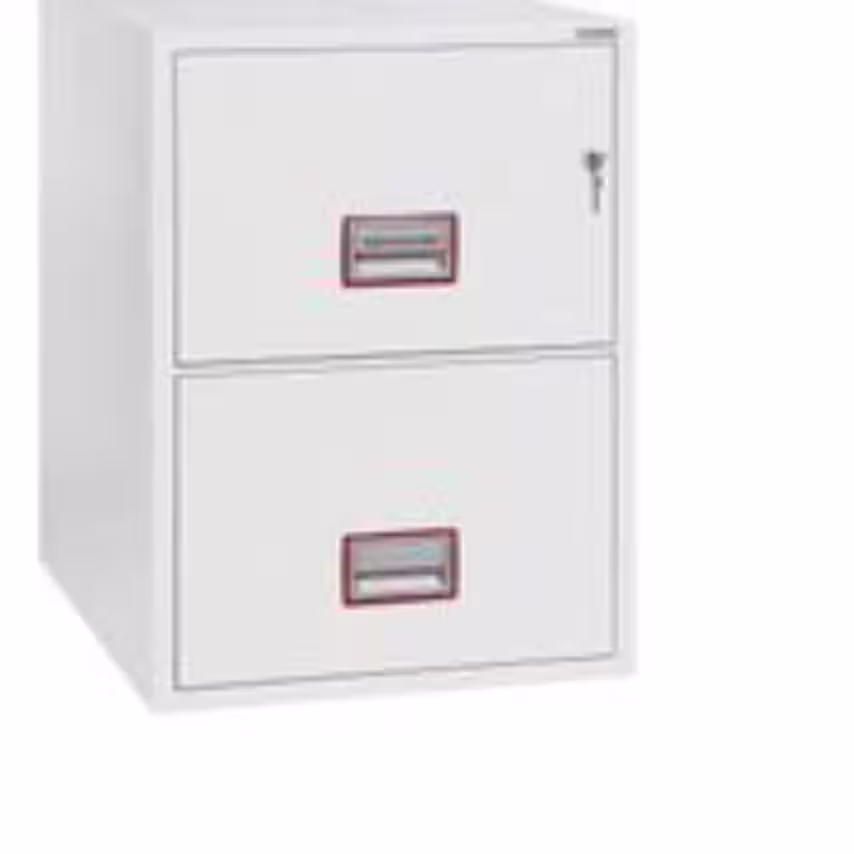 Phoenix Safe World Class Vertical Fire File FS2272K 2 Drawer Filing Cabinet with