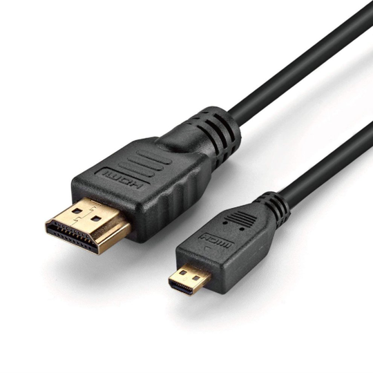 For Panasonic Lumix Dmc-tz70 Micro HDMI 1m Cable Lead HDTV TV Gold Plated