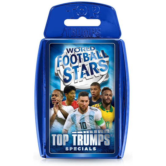 World Football Stars Blue - Top Trumps Specials Card Game